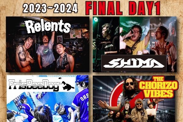 Relents ZIPANGOOO55 TOUR 2023-2024 FINALに出演決定!!